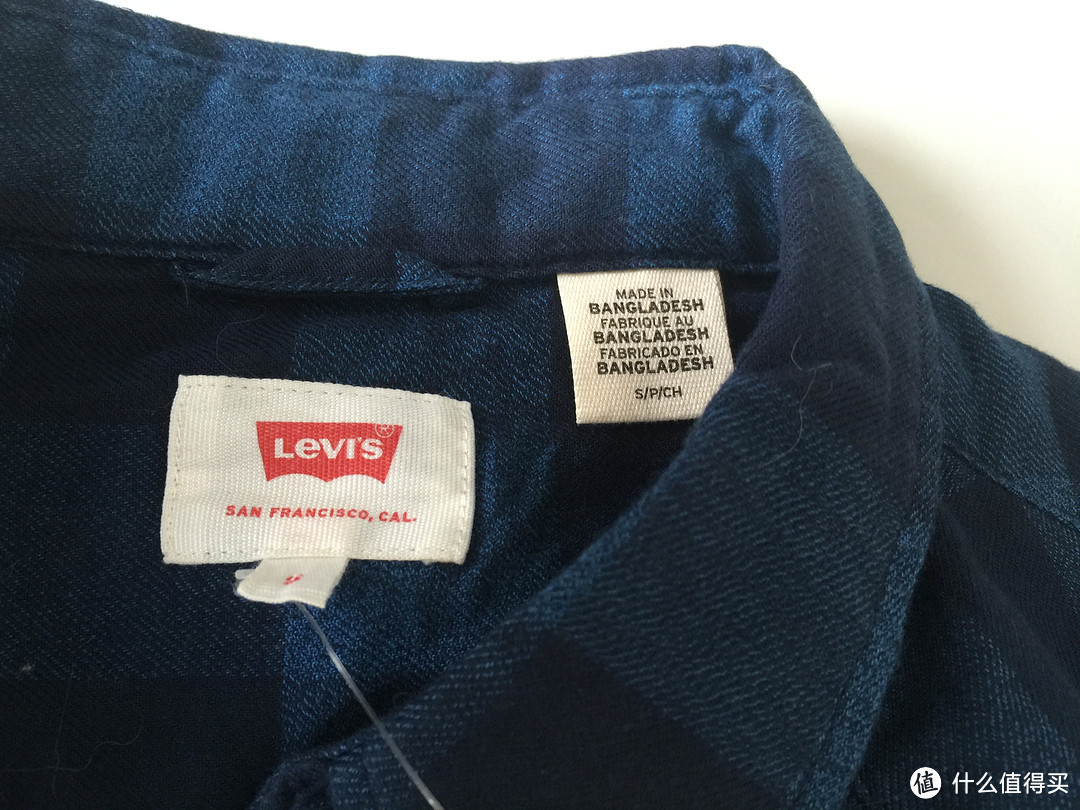 官网第一次购入：Levi‘s 李维斯 衬衫T恤 体验