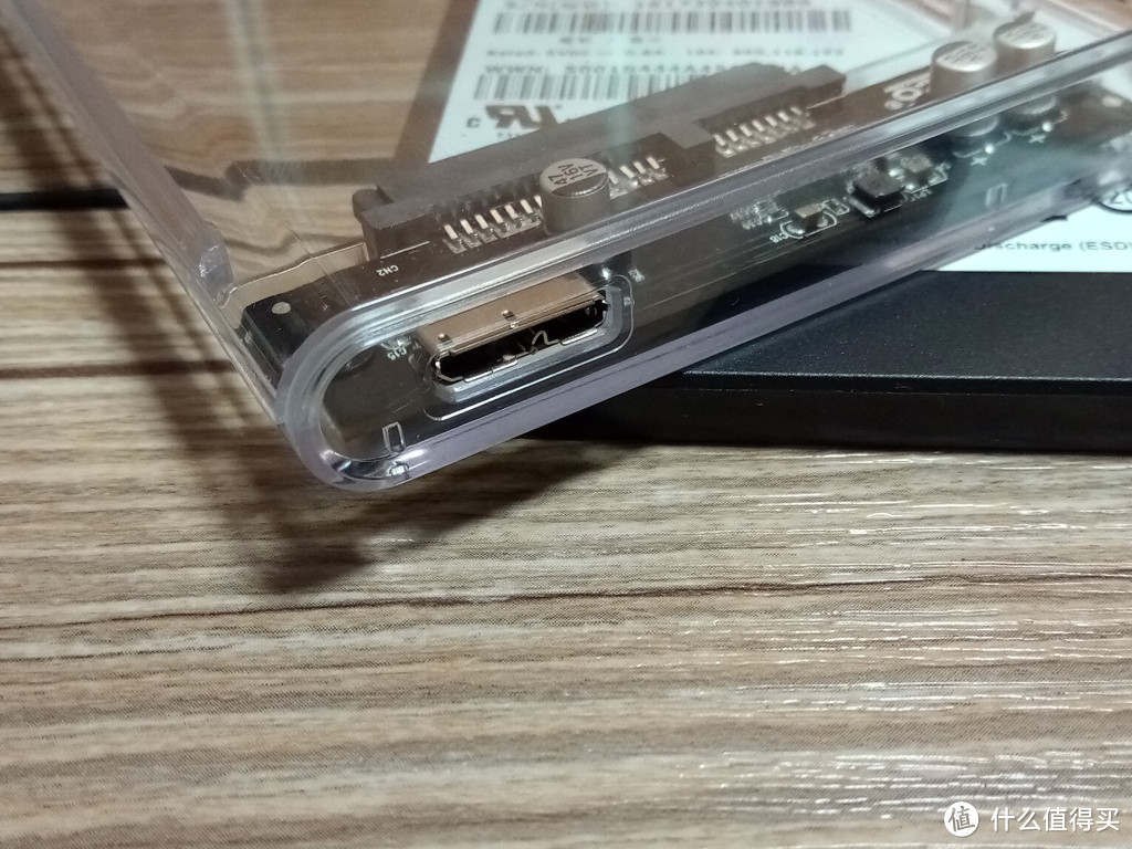 ORICO 奥睿科 USB 3.0透明内视移动硬盘盒 开箱