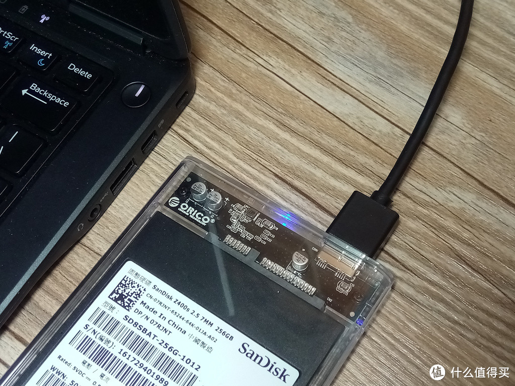 ORICO 奥睿科 USB 3.0透明内视移动硬盘盒 开箱