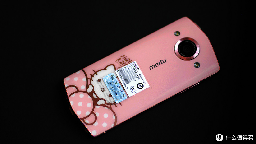 #本站首晒#为颜值买单-Meitu 美图 M6 hellokitty樱花粉开箱&景拍对比