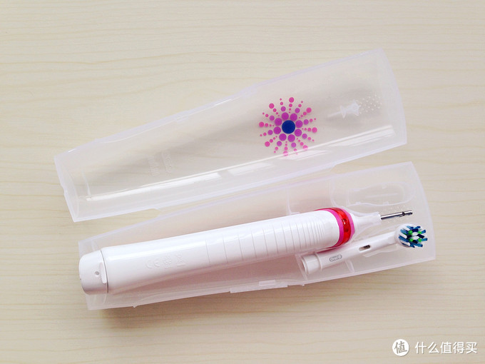 你可能忽略的电动牙刷使用技巧：Oral-B 欧乐B Pro2500（粉色限量版）