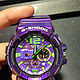 幻想EVA  G-SHOCK 绚丽紫 GAC-110-6A 腕表