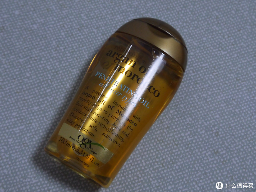 #本站首晒# 平凡中也会熠熠夺目：OGX 摩洛哥坚果油护发油 100ml