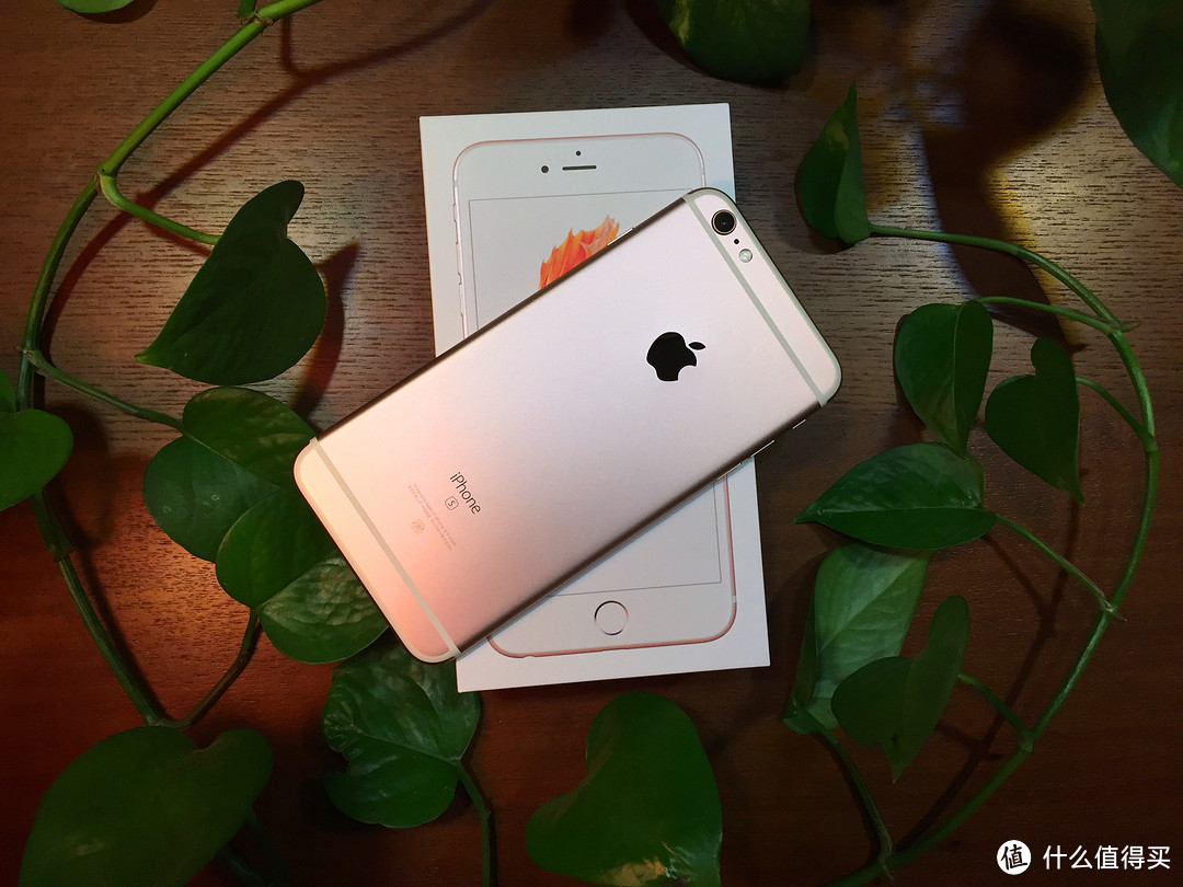 最后抄底开箱：Apple 苹果 iPhone 6s plus 粉色（贴rock膜）