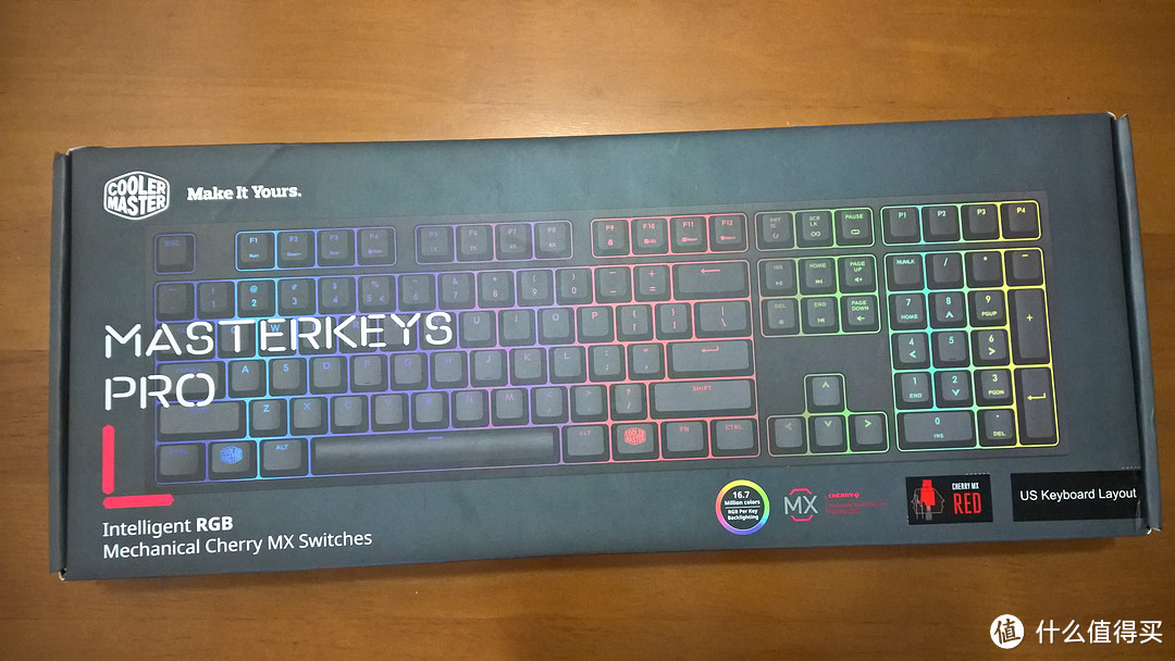 #原创新人#MasterKeys 酷冷至尊 Pro L RGB108 机械键盘 开箱测评