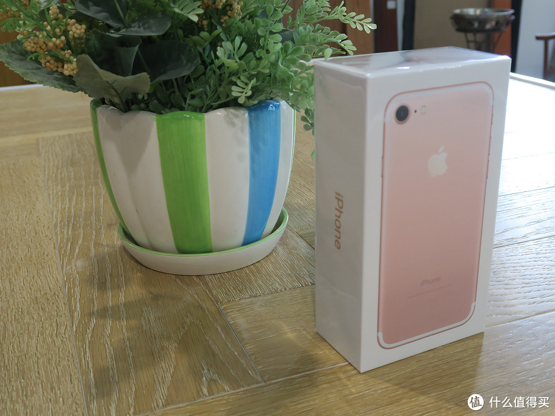 #本站首晒# 值得“7代”：Apple 苹果 iPhone 7 玫瑰金 128G 简单开箱