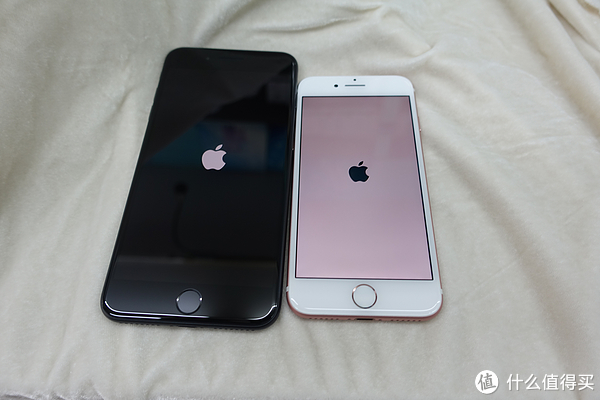 玫瑰金&磨砂黑 齐上阵 apple 苹果 iphone7 & iphone7 plus 对比