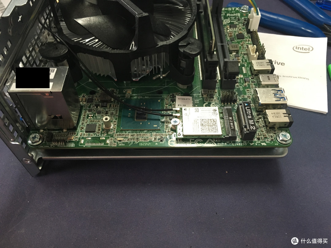 1.92L下载机——ASRock 华擎 DeskMini 110W Mini-STX 装机记录