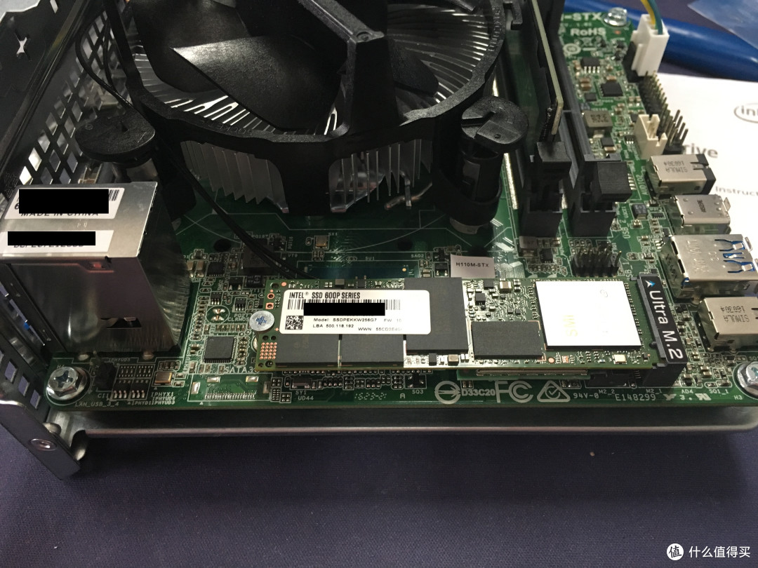 1.92L下载机——ASRock 华擎 DeskMini 110W Mini-STX 装机记录
