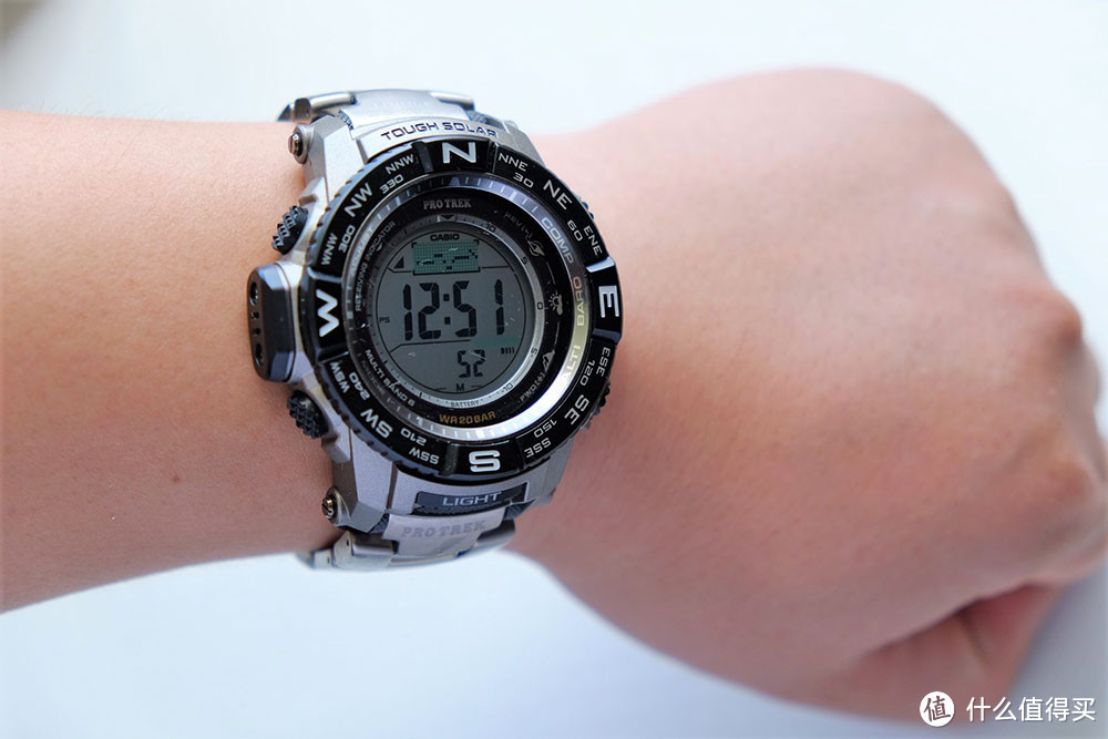 Casio 卡西欧 Protrek 3500T-7CR 登山腕表 开箱及初体验