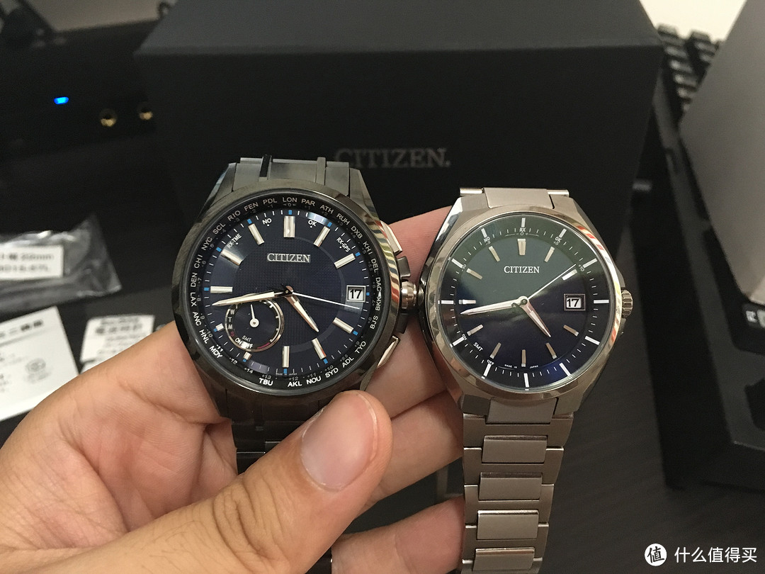 为冬天准备一块表——CITIZEN 西铁城 CC3015-57L LIGHT in BLACK全球限定版开箱