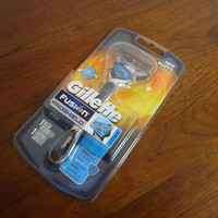 锋速3手动剃须刀刀片产品介绍(包装|刀架|刀头|顺贴球|握把)