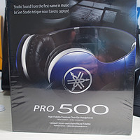 雅马哈 PRO 500 封闭式头戴 Hi-Fi耳机开箱展示(本体|logo|线控|转接头|单元)