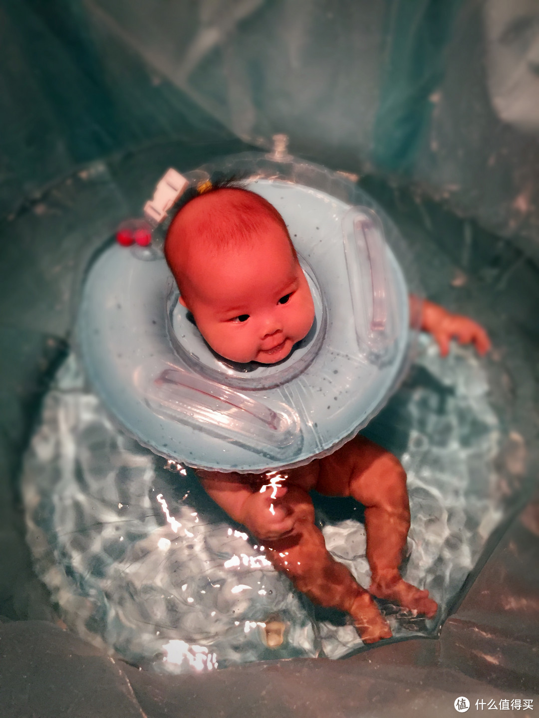 #原创新人# 遇水而乐：诺澳合金支架婴儿游泳池