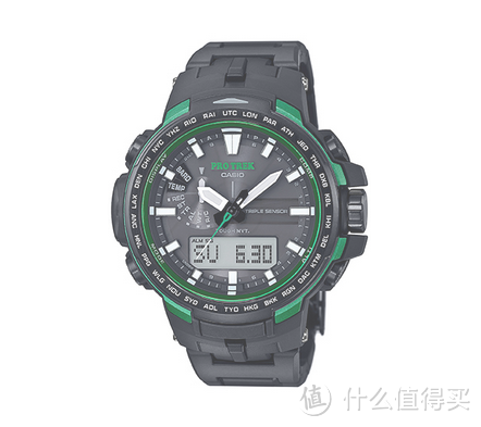 多图开箱：CASIO 卡西欧 PRW-6100FC-1 蓝宝石镜面电波表