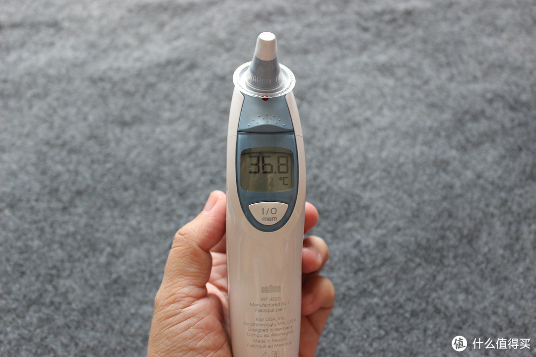 braun博朗irt6520耳温枪开箱晒单