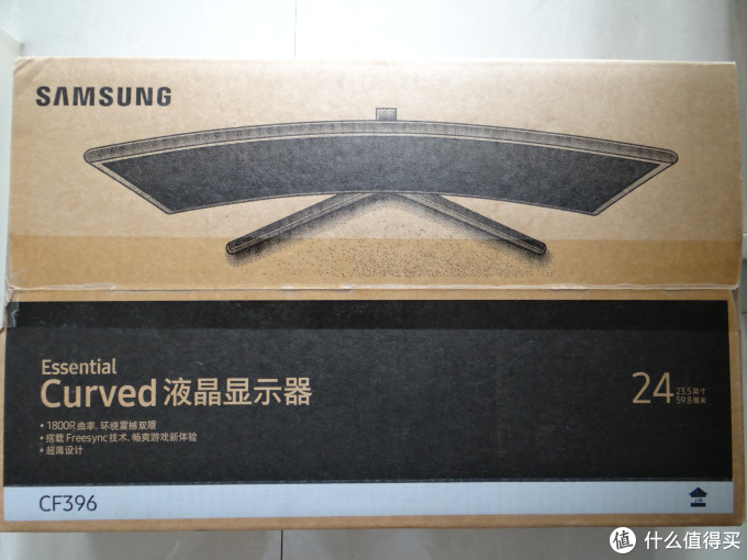 SAMSUNG 三星 C24F396FH 显示器 简评