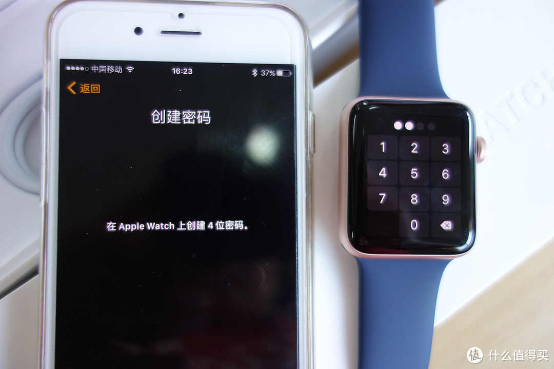 苹果 Apple Watch Series 2 玫瑰金色 铝金属 开箱