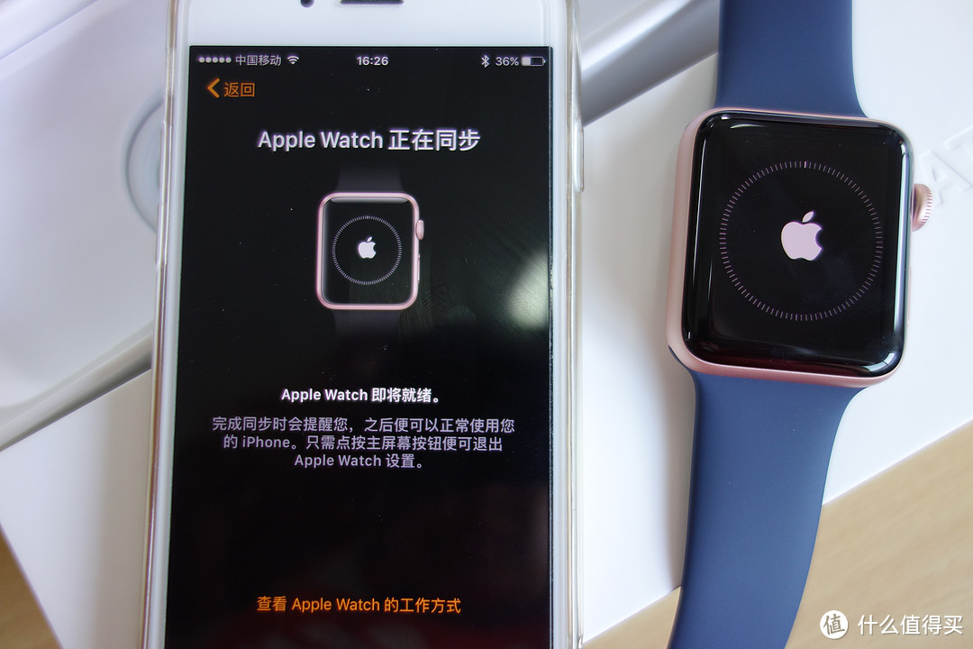 苹果 Apple Watch Series 2 玫瑰金色 铝金属 开箱