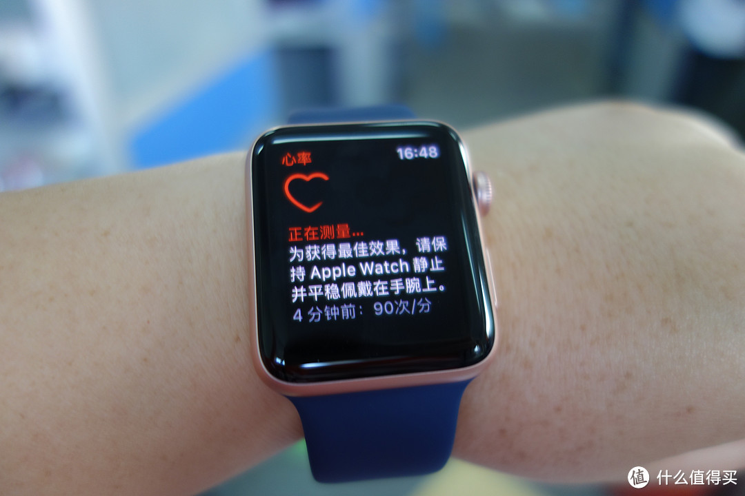 苹果 Apple Watch Series 2 玫瑰金色 铝金属 开箱