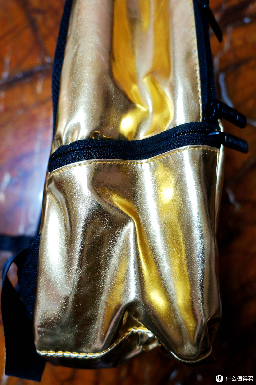 #本站首晒# 女神的黄金圣斗士，参见！ --- SPRAYGROUND金砖背包晒单