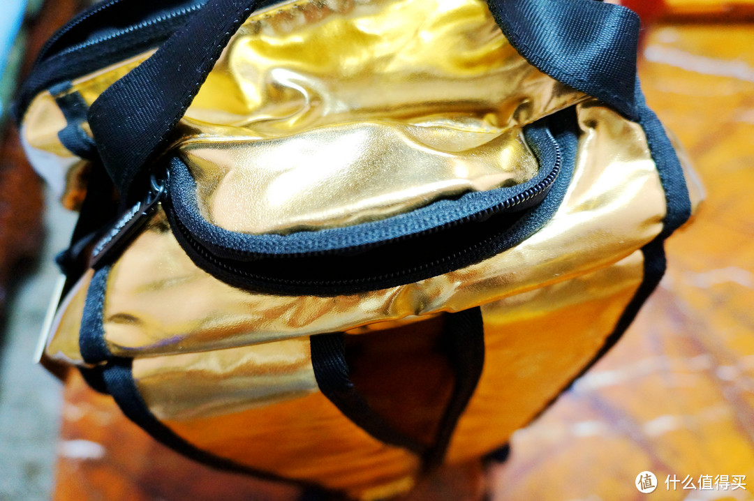 #本站首晒# 女神的黄金圣斗士，参见！ --- SPRAYGROUND金砖背包晒单