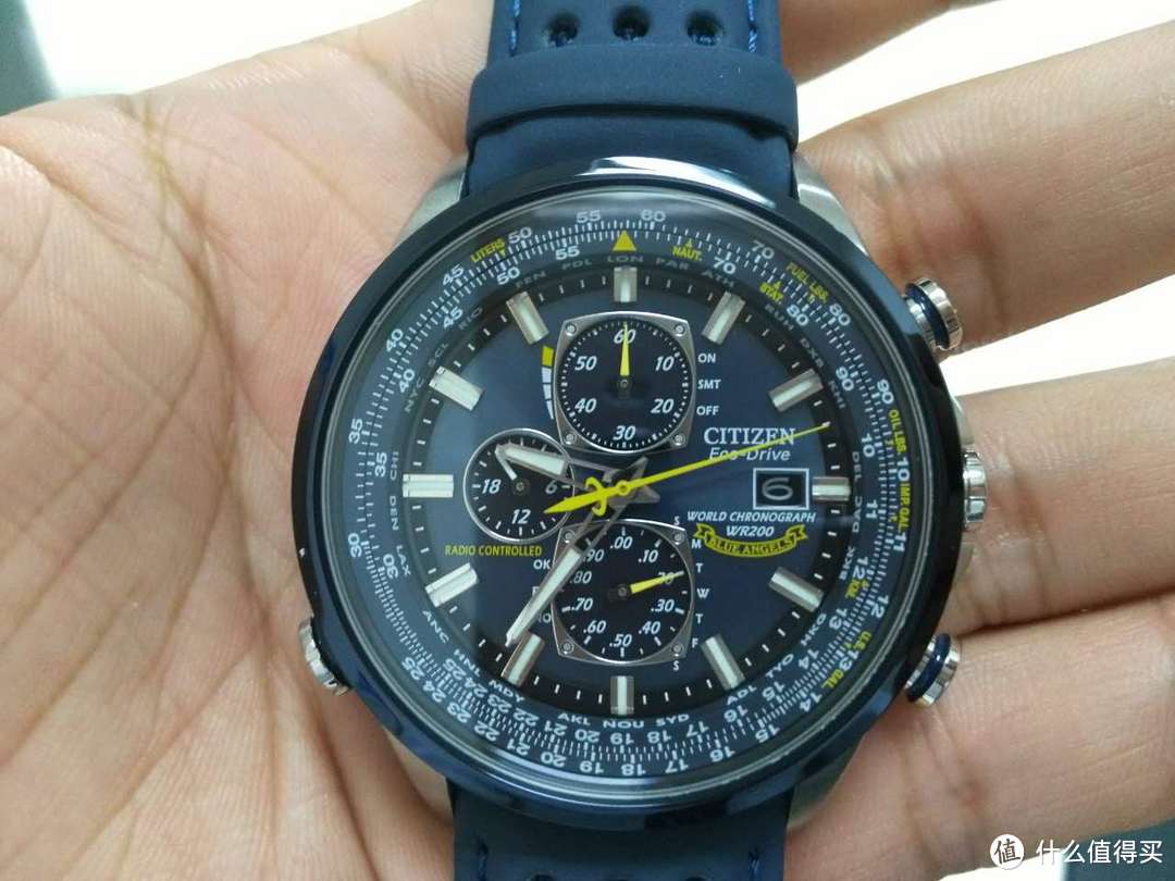 CITIZEN 西铁城 蓝天使 AT8020-03L 伪开箱