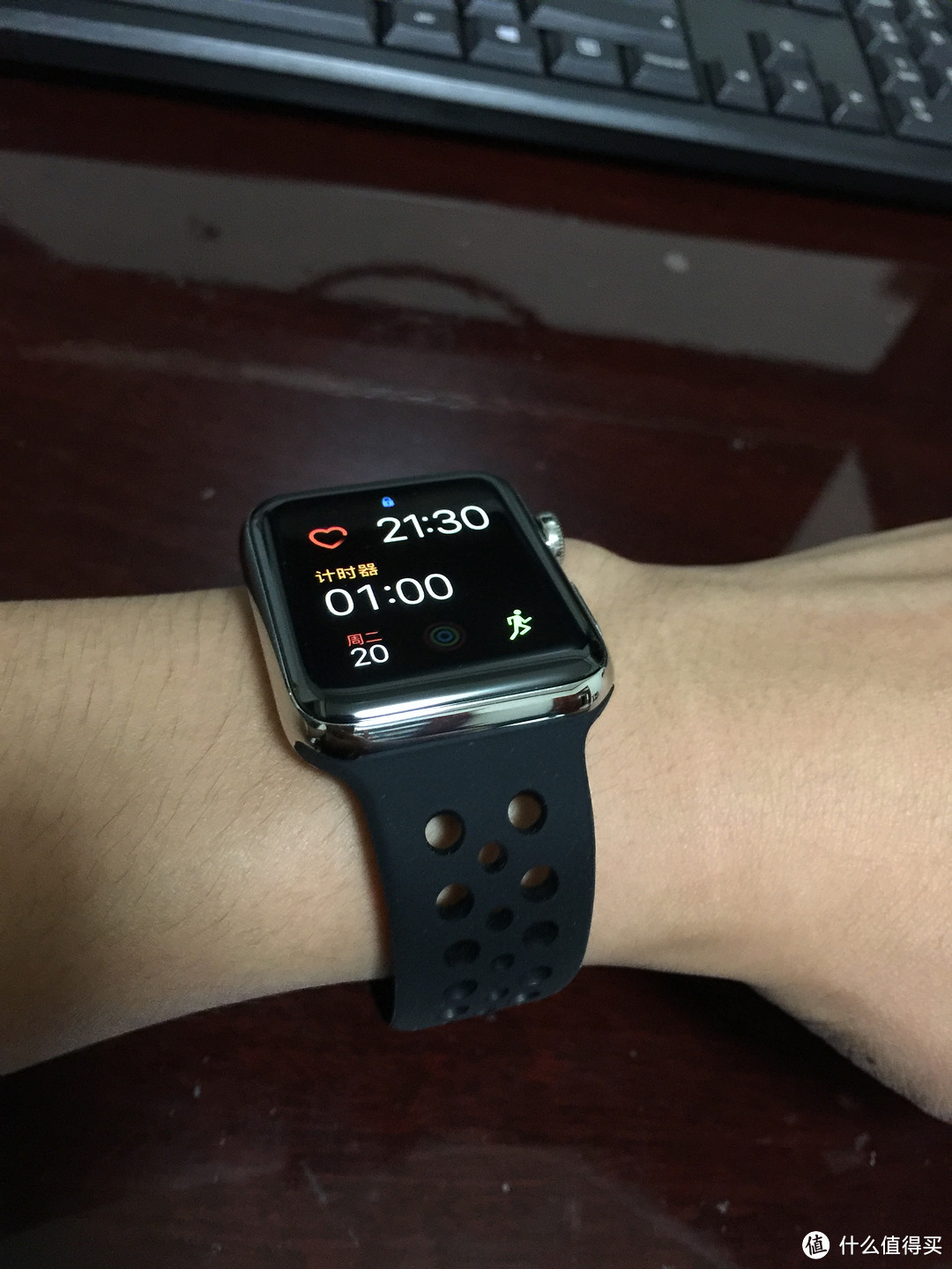 自制Apple Watch透气运动表带