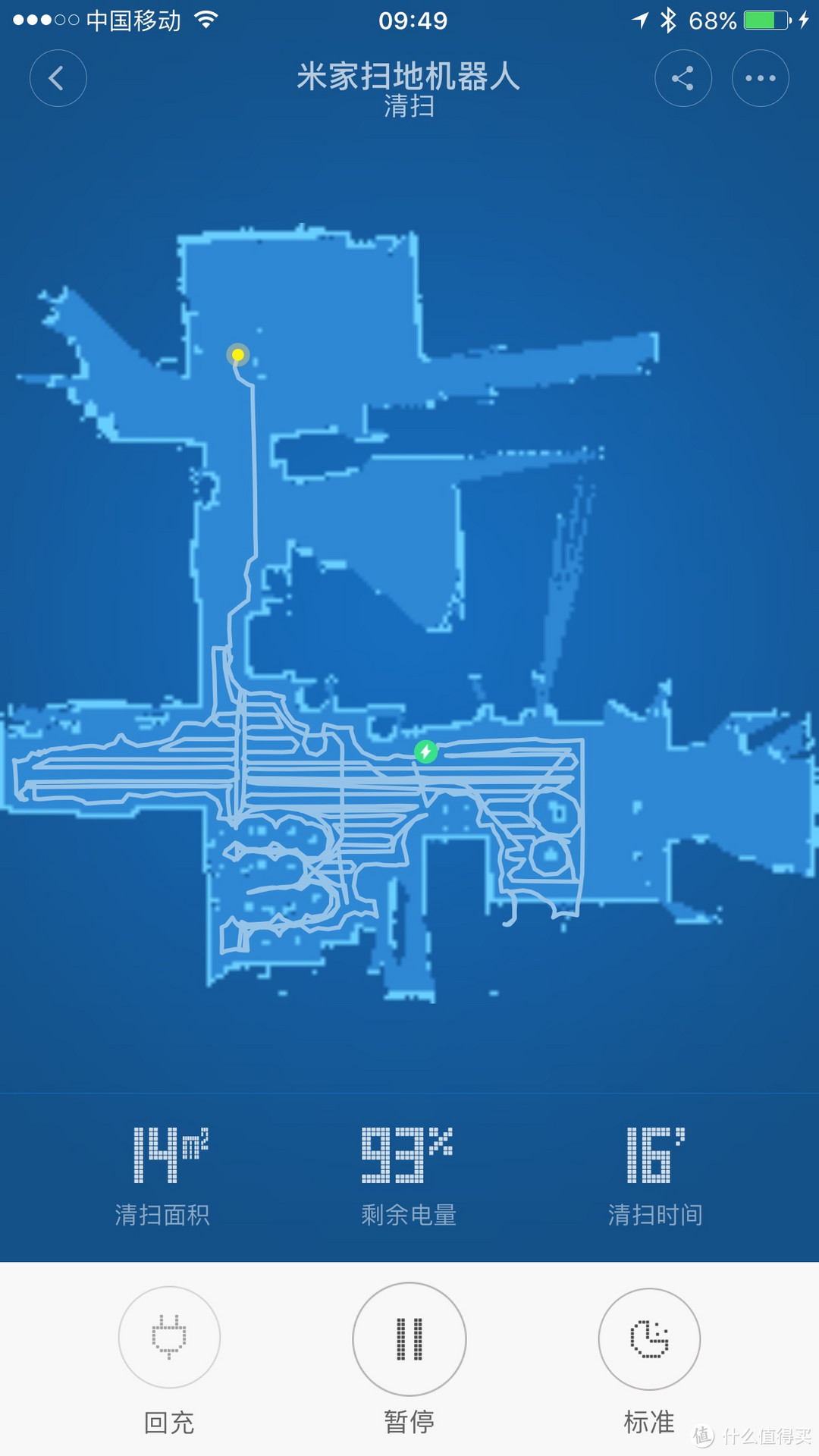 第一次用就被卡住的悲催经历：MI 小米 米家扫 地机器人 开箱试用