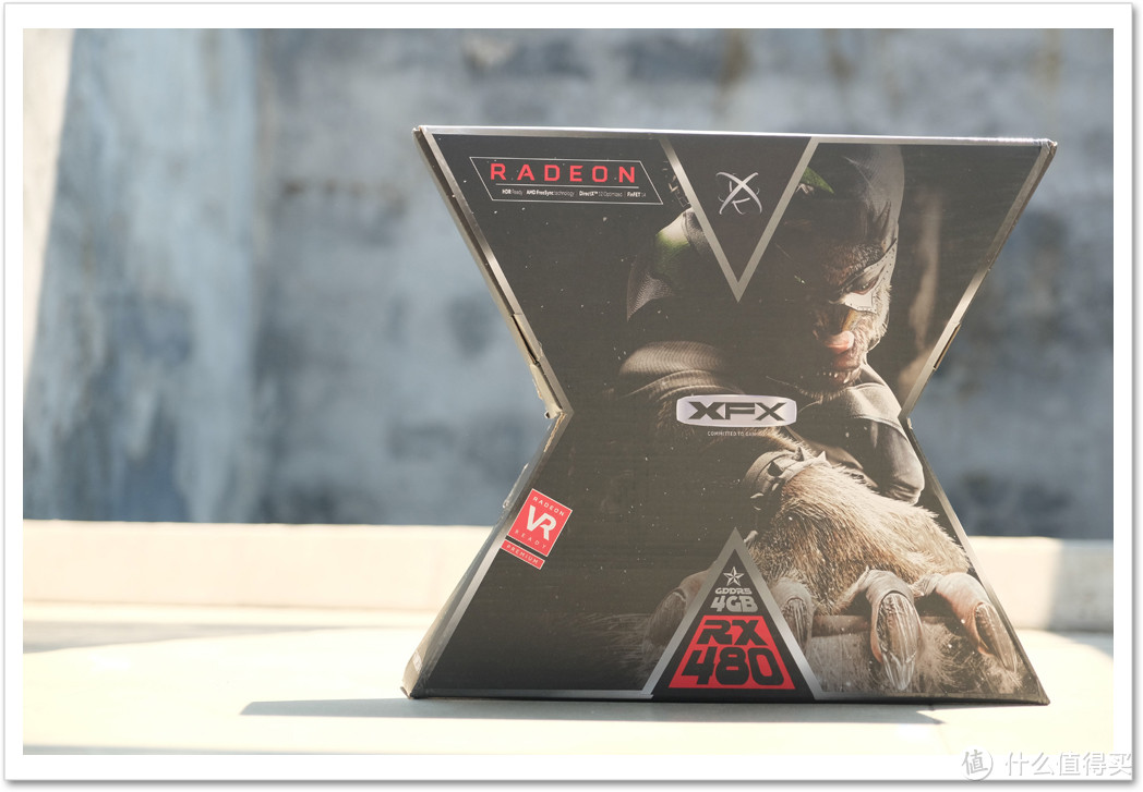 北极星 XFX RX480黑狼进化版 显卡开箱