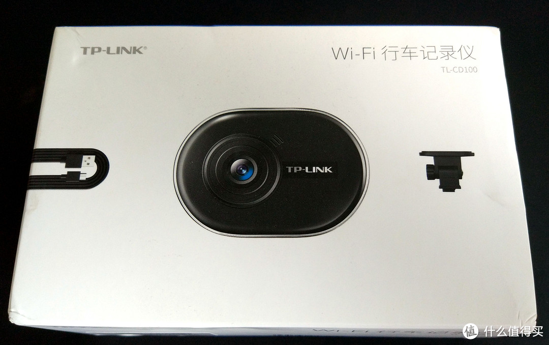 TP-LINK 普联 TL-CD100 720P WIFI 行车记录仪  开箱测评