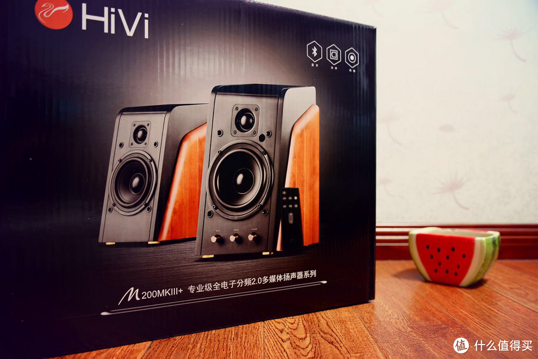 HIVI 惠威 M200MKIII+ 多媒体音箱 开箱简评