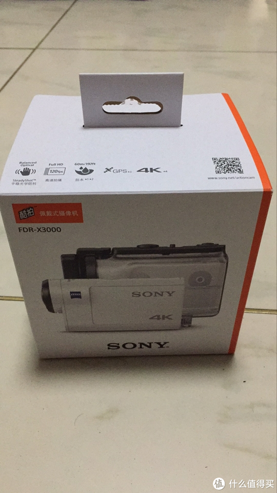 Sony FDR-x3000运动摄像机开箱 & 使用简评