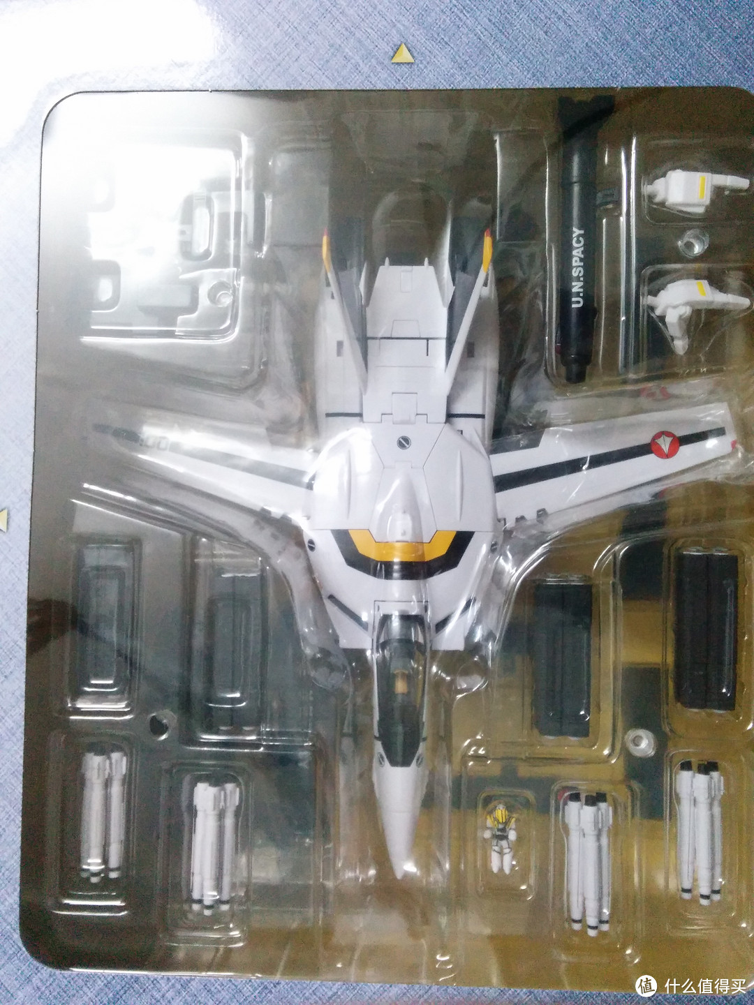 #本站首晒# ARCADIA 社超时空要塞 VF-1S 骷髅机 带SSP太空包