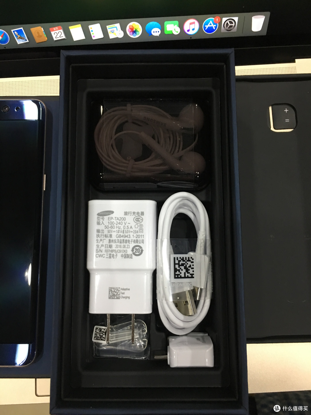 三星boom7samsung三星galaxynote7珊瑚蓝美丽的外观赏析