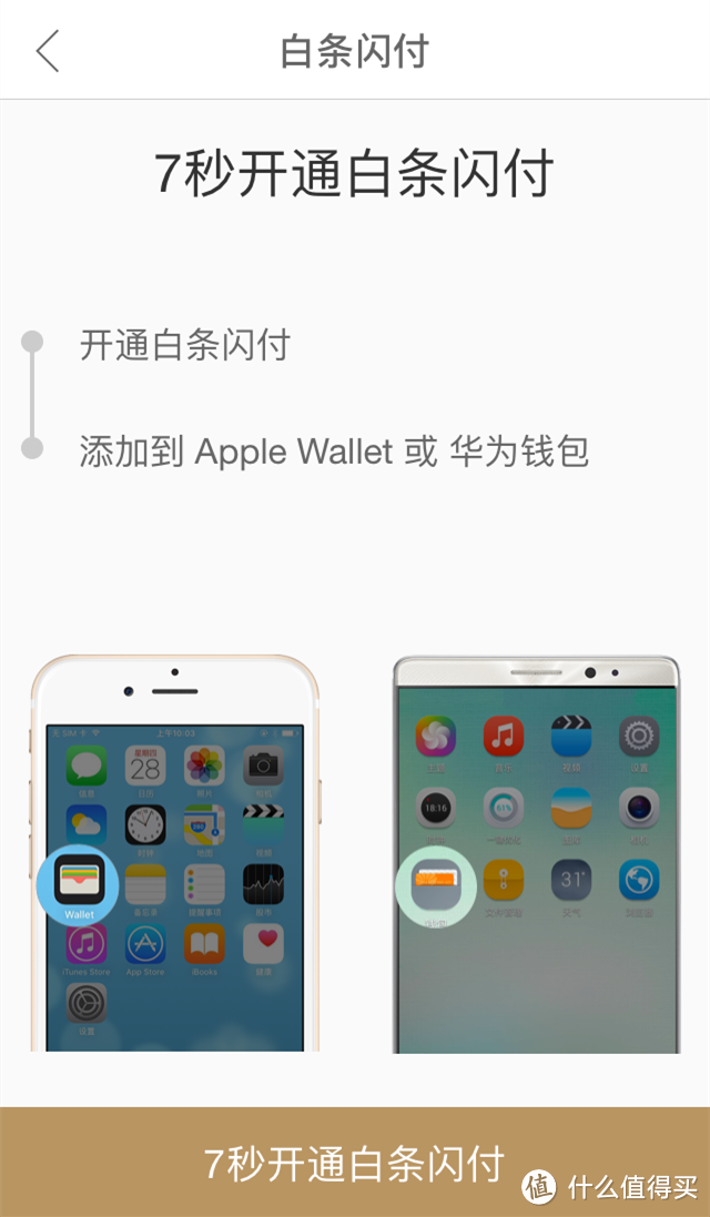 白条闪付——线下打白条之Apple Pay电子支付