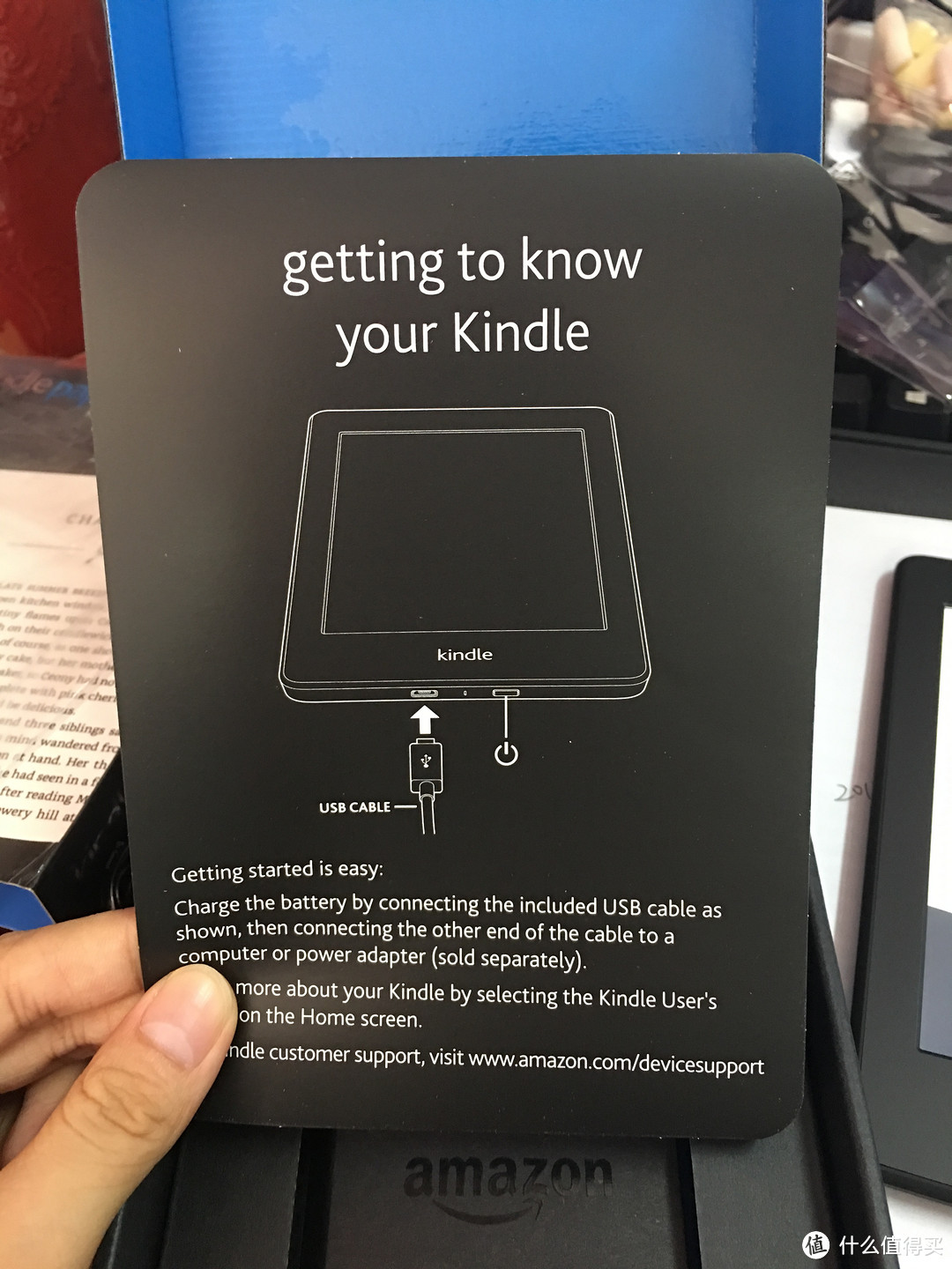 戒手机强迫症的好朋友：Amazon 亚马逊 kindle paperwhite3 电子阅读器