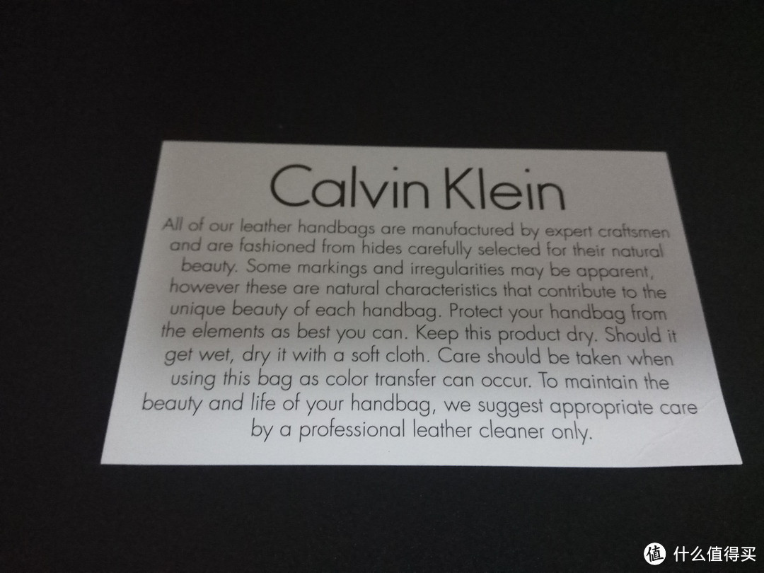 包治百病——Calvin Klein 荔枝皮托特包 开箱