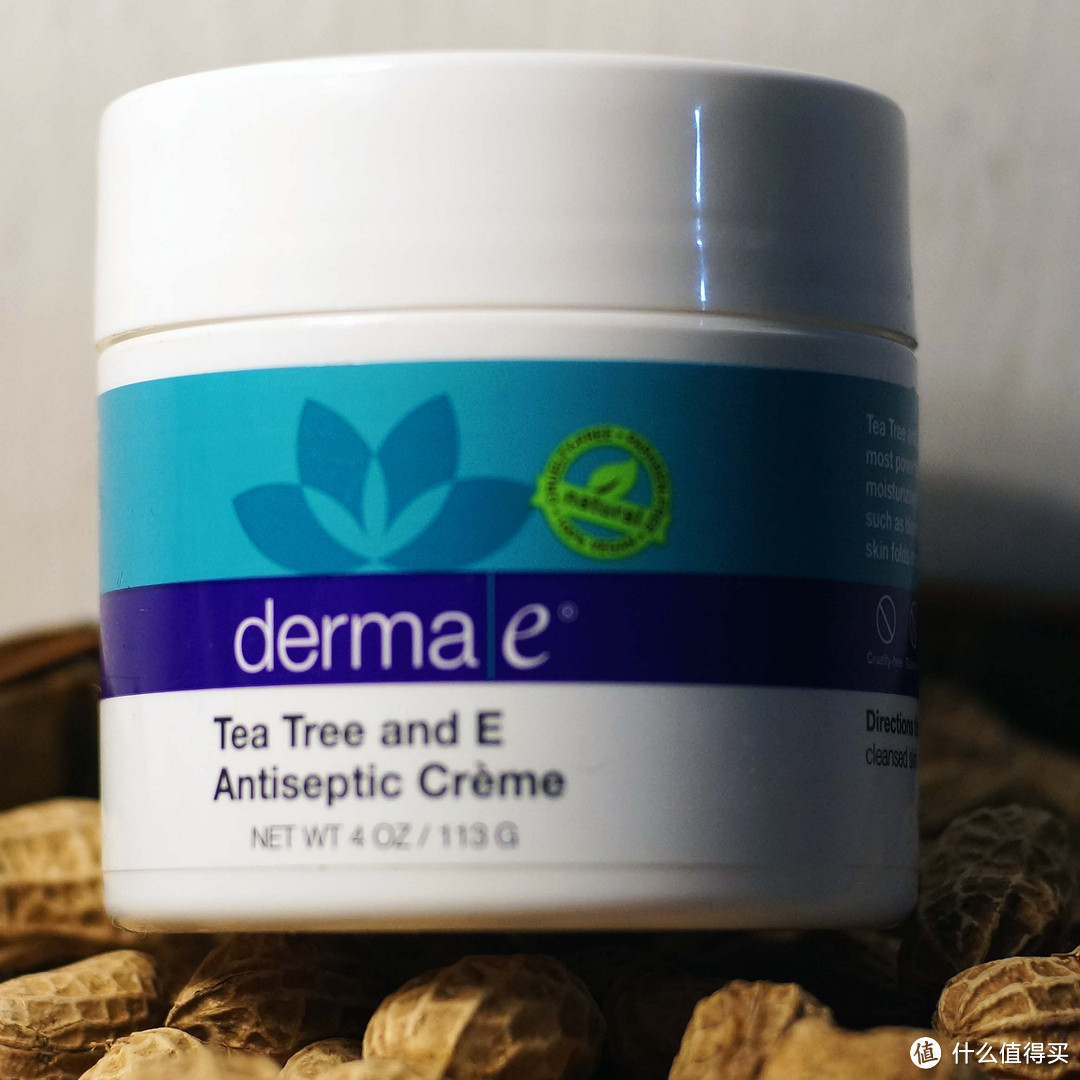 #本站首晒#味道很泥石流的加州药妆：Dermae 茶树油vE面霜