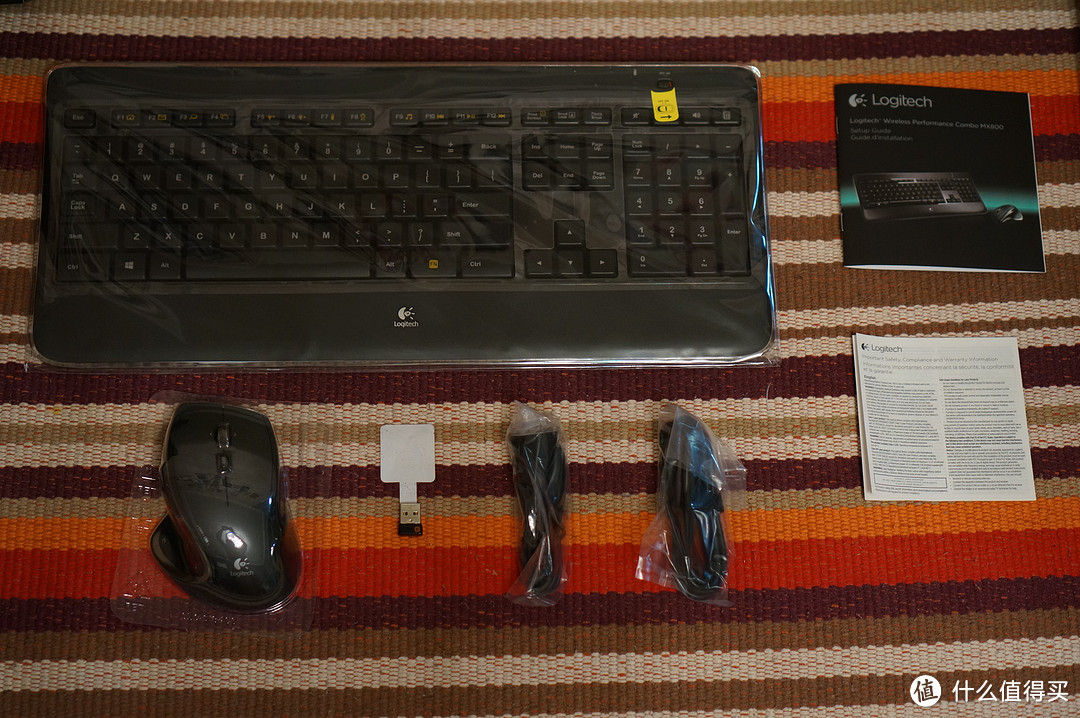 海淘 Logitech 罗技 MX800（K800键盘+M950T鼠标）晒单