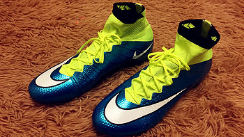 Nike 耐克 Mercurial Superfly 足球鞋 泻湖蓝配色