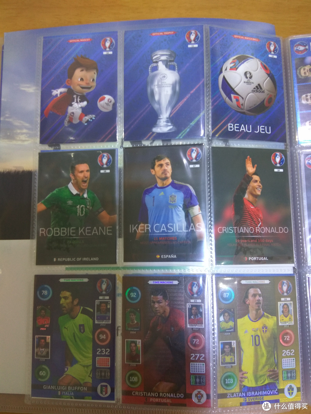 16帕尼尼欧洲杯游戏版球星卡