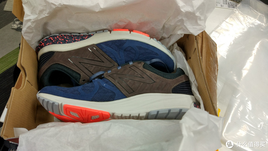 #原创新人# new balance Vazee Rush Suede 男款潮流跑鞋 开箱(加SFBUY试水)