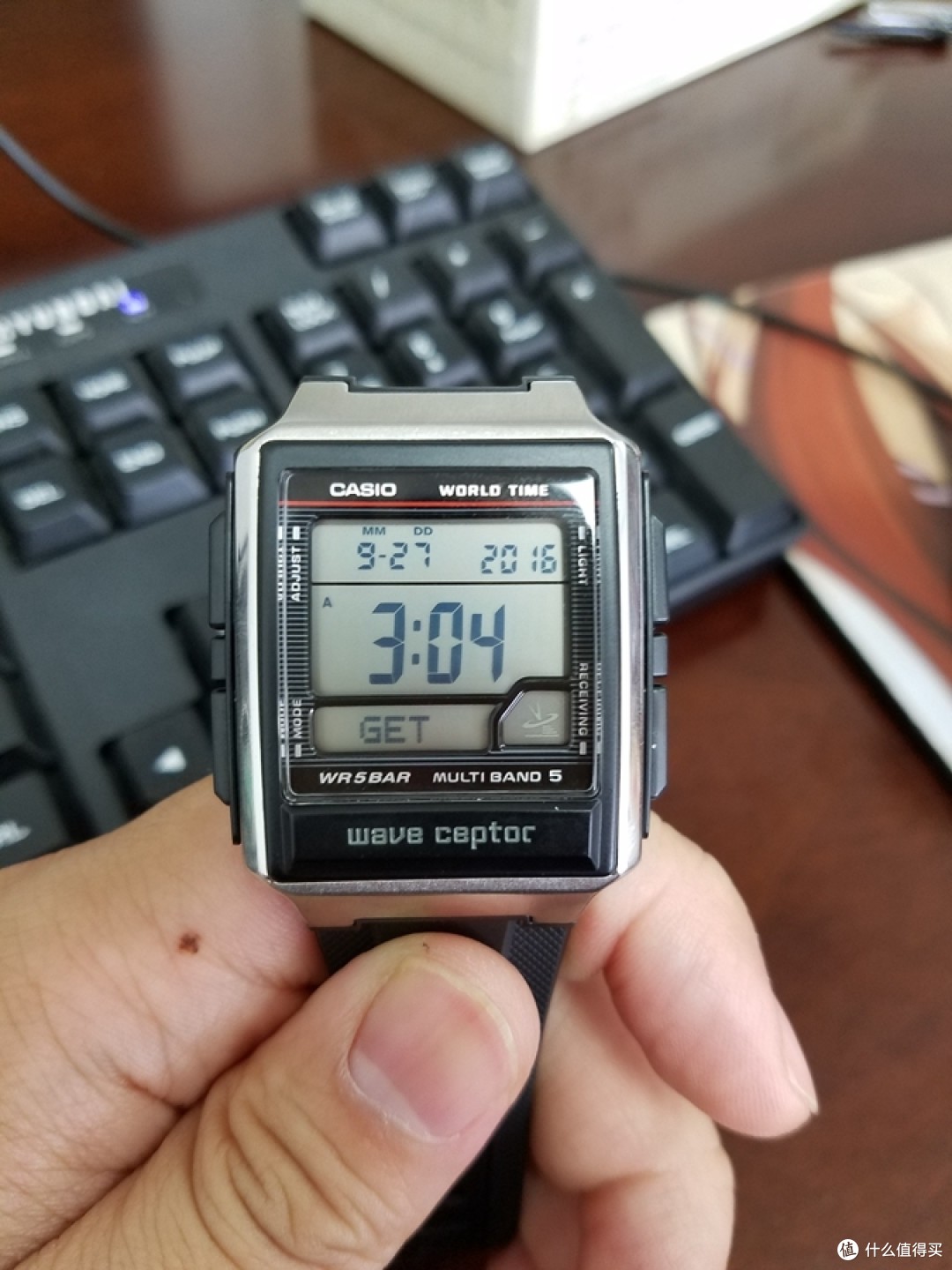 Casio 卡西欧 WV-59J-1AJF 五局电波表 开箱 使用体验