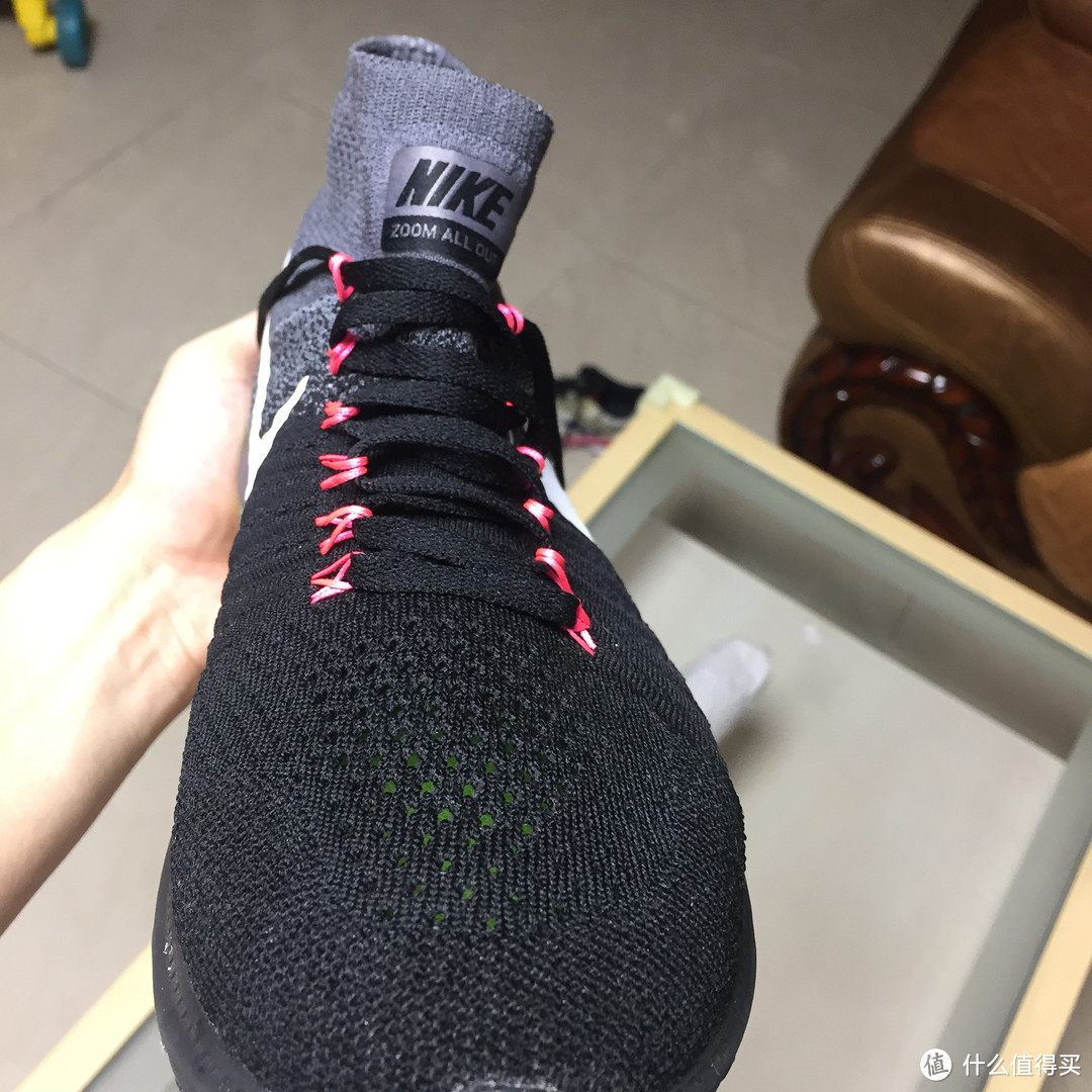 篮球鞋?足球鞋?跑鞋。NIKE ZOOM ALL OUT FLYKNIT 晒单