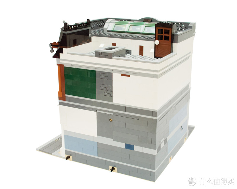 在家开银行： LEGO 乐高 10251 街景系列Brick Bank 砖块银行 简评