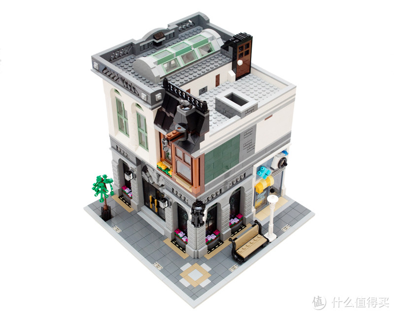 在家开银行： LEGO 乐高 10251 街景系列Brick Bank 砖块银行 简评