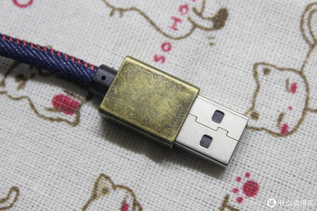 #本站首晒# 晒根牛仔type-c线——LeTouch USB Type-C数据线 开箱评测