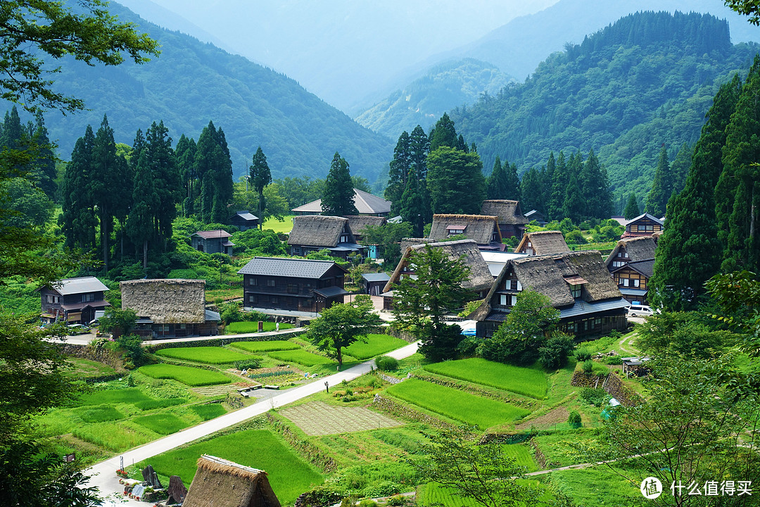 美丽的飛騨高山和世界遗产白川乡