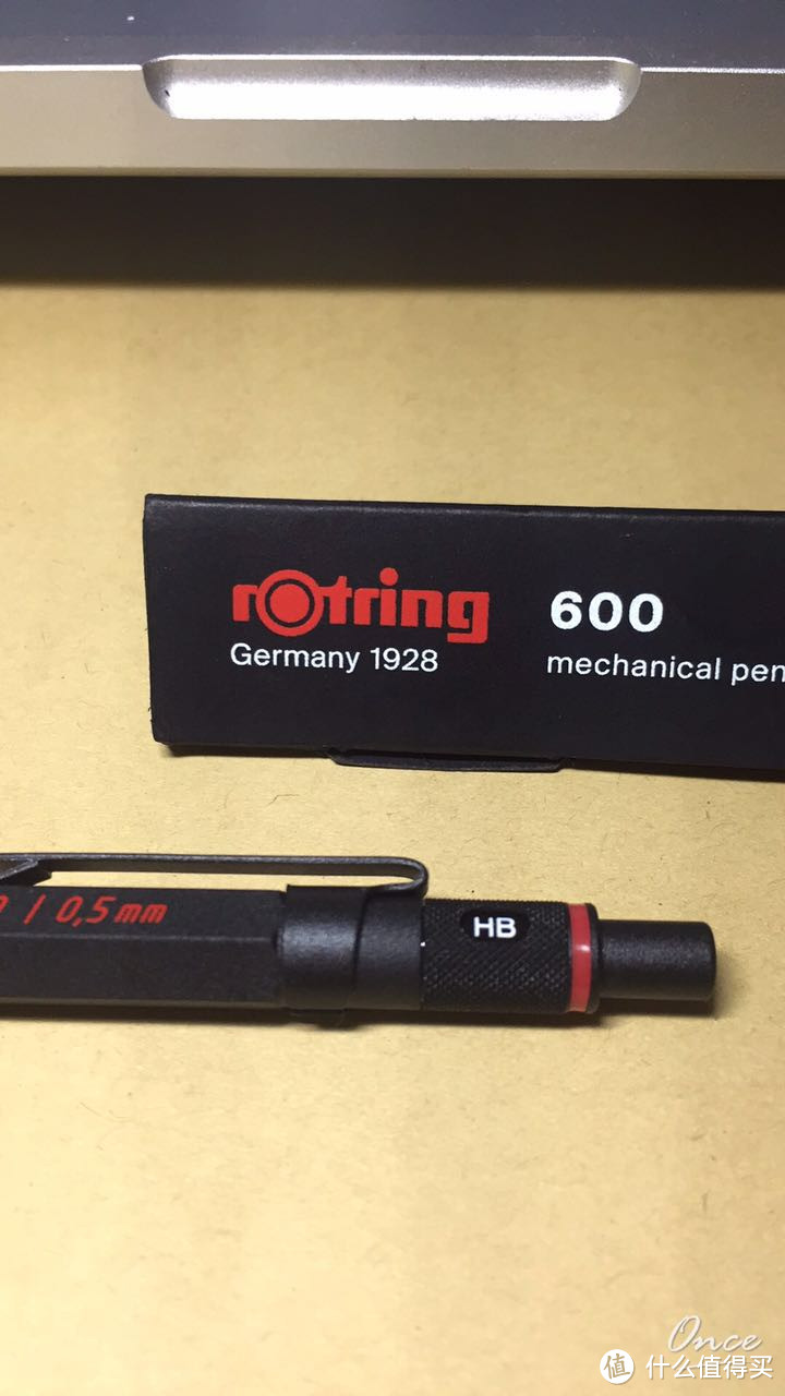 完全是为了好看而买的没用的笔 — rOtring 红环 600 自动铅笔 开箱